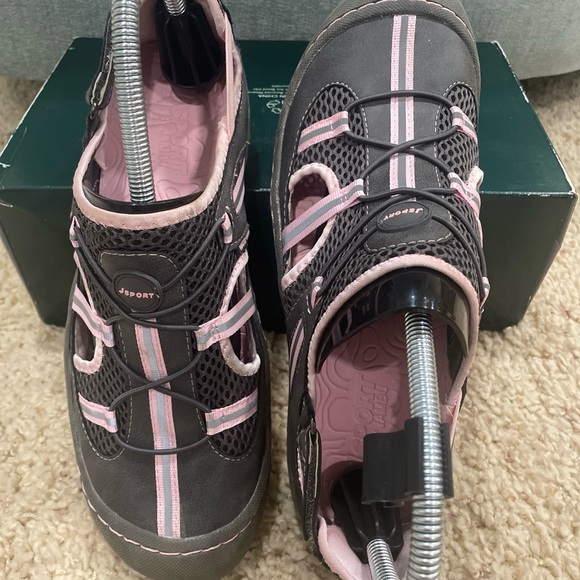 JSport Jambu Sz 8.5 MVegan Slip On Shoe Women Outdoor Water Resistant / Pink - Picture 5 of 8